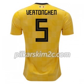 Koszulka Belgia Vertonghen 5 Precz Mistrzostwa Świata 2018 - Koszulki Piłkarskie